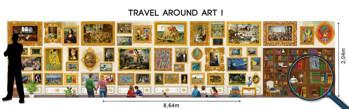 Plus Grand Puzzle du Monde - Travel around Art ! Grafika-T-00944